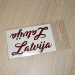 Latvija (r). Uzlīmju komplekts — attēls 2