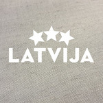 Latvija. Termouzlīme audumam — attēls 2
