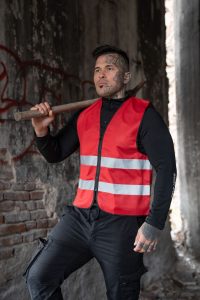 Drošības veste ar rāvējslēdzi RX217 — attēls 4