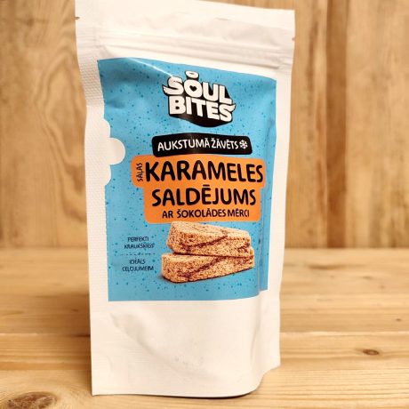 Liofilizēts saldējums. Sālā karamele