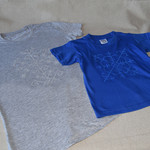 Gunchi_t-shirt flocked heat transfer. Samta apdruka